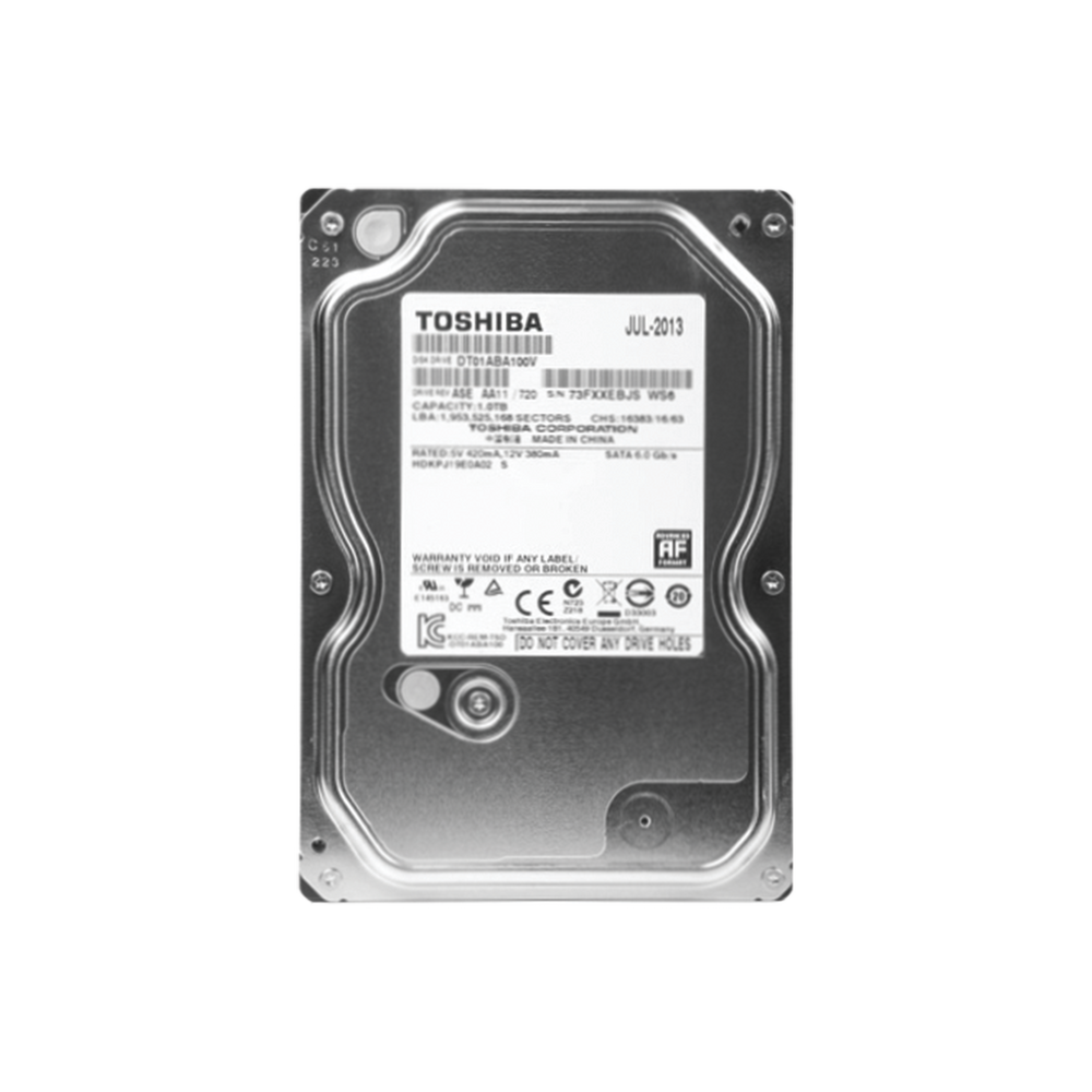 Disco Duro TOSHIBA de 1 TB / 5700 RPM / Optimizado para Videovigilancia