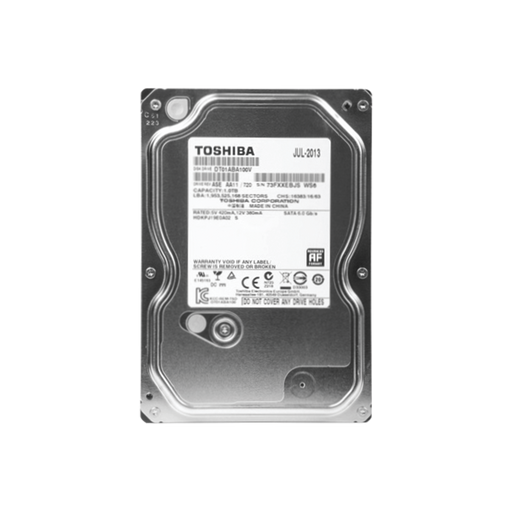 Disco Duro TOSHIBA de 1 TB / 5700 RPM / Optimizado para Videovigilancia