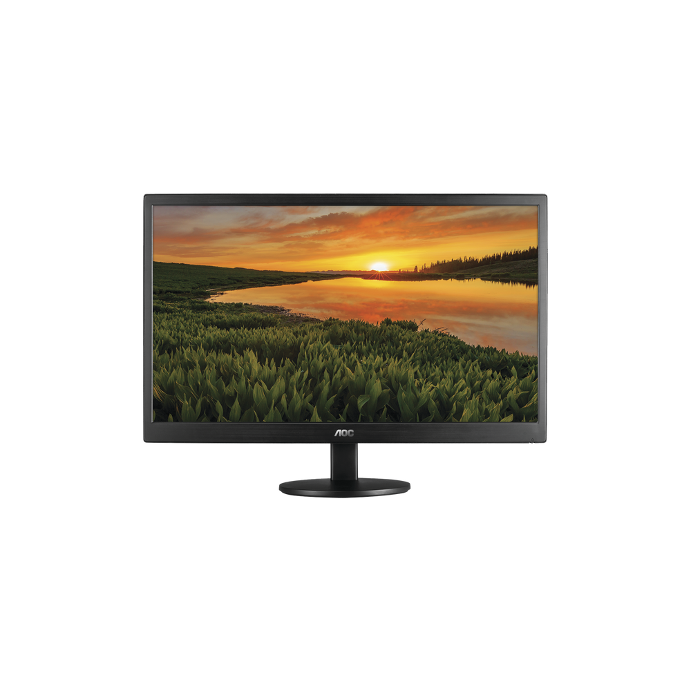 Monitor LED de 16", Resolución 1366 x 768 Pixeles con Entrada de Video VGA. ALIMENTACIÓN por USB para Conectarse Directo al DVR/NVR