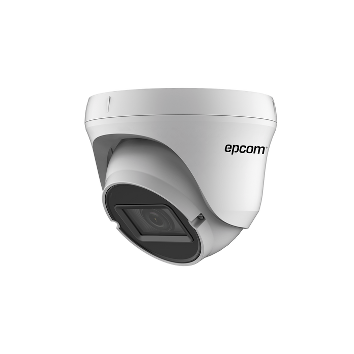 Turret TURBOHD 4 Megapixel / Lente Varifocal 2.8 mm a 12 mm / 40 m IR EXIR / Exterior IP66 / 4 Tecnologías (TVI / AHD / CVI / CVBS)