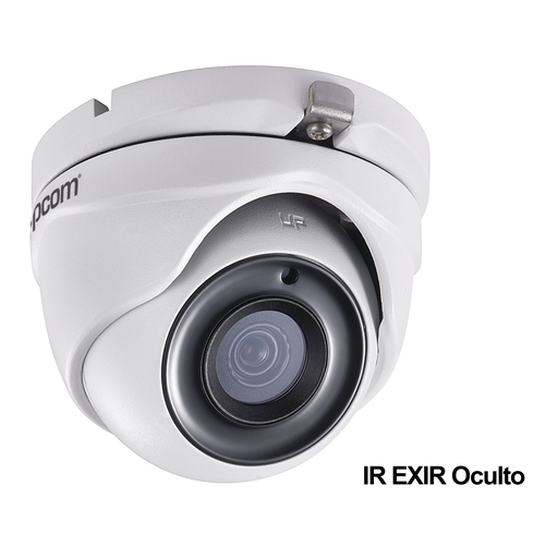 Eyeball TURBOHD 5 Megapixel / Gran Angular / Lente 2.8 mm / TVI-AHD-CVI-CVBS / 20 mts IR EXIR / Exterior IP67 / dWDR