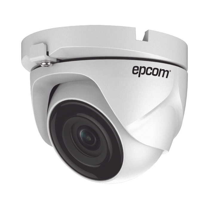 Eyeball TURBOHD 1080p / METÁLICA / Gran Angular 103°; / Lente 2.8 mm / IR EXIR Inteligente 20 mts / Exterior IP66 / TVI-AHD-CVI-CVBS / dWDR