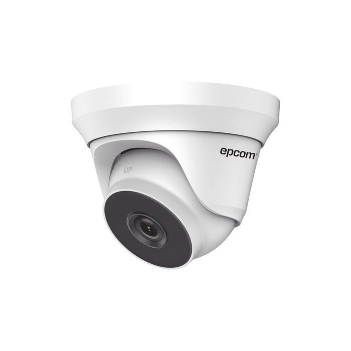 Turret TURBOHD 1080p / Lente 2.8 mm / 50 mts IR EXIR / Exterior IP66 / METAL / Ultra Baja Iluminación / 4 Tecnologías