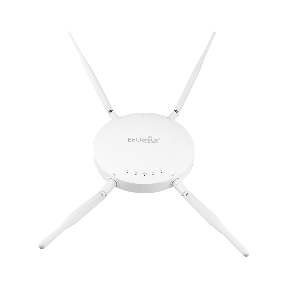 Punto de Acceso WiFi MU-MIMO 2x2 para Interior, Doble Banda en 5 y 2 GHz, Hasta 1267 Mbps, 250+ Usuarios Simultaneos, Antenas de Alta Ganancia Removibles