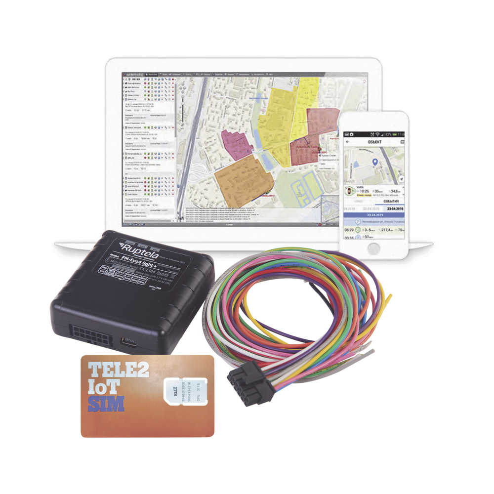 kit Localizador Vehicular, Incluye ECO4LIGHTSEPCOM + SIM30M2M + VOUCHER1M + EPCOMGPSMENSUAL