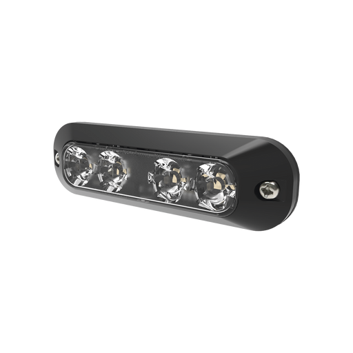 Luz perimetral, 4 LEDs Ultra Brillantes, color Ambar / Rojo