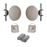 Enlace completo EH-2500 con antena de 2 pies 1 Gbps Full Duplex (Actualizable a 2 GBPS)
