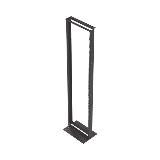 Rack de 2 Postes, Estándar 19", 45 Unidades, de Acero, Base "L" para Anclar a Piso.