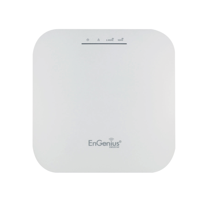 Punto de Acceso WiFi 6, 2x2 en 802.11ax de Gran Capacidad, Modo Mesh, Hasta 1,200 Mbps (5 GHz) y 574 Mbps (2.4 GHz), Soporta PoE 802.3af, Compatible con 802.11a/b/g/n