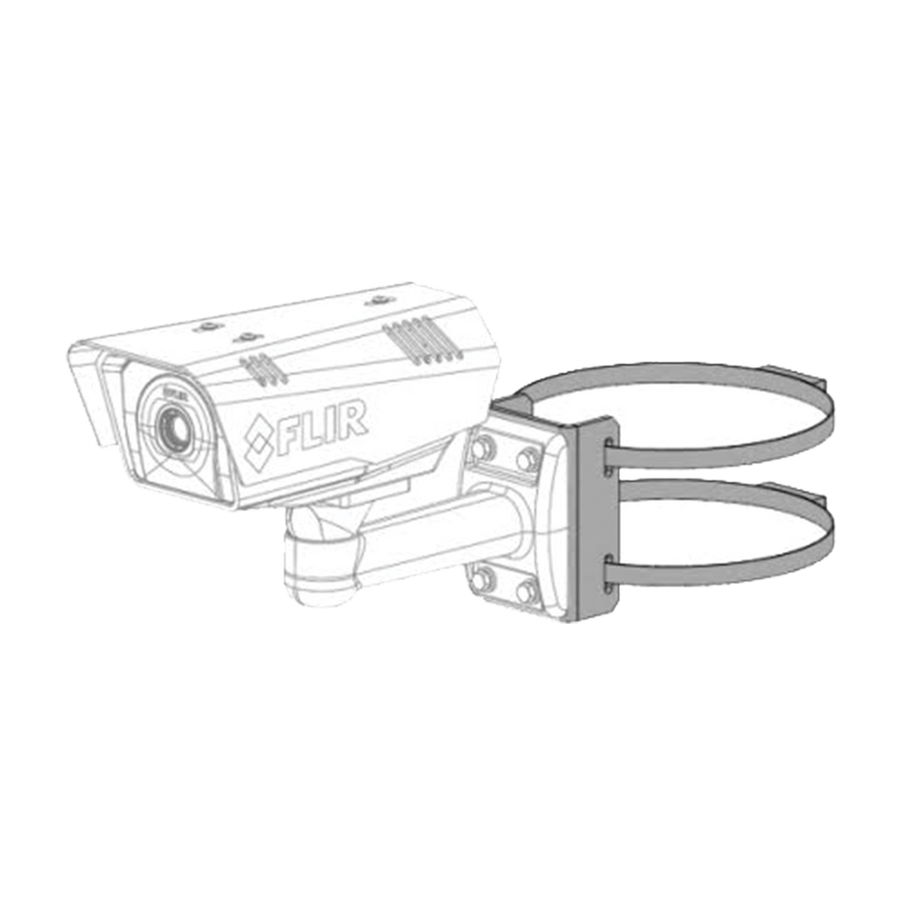 Adaptador de Poste para Cámara Térmica Flir Serie FC