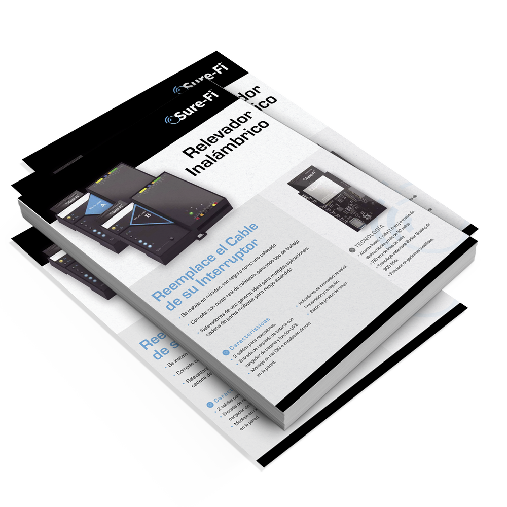 Brochure Relevador Inalámbrico Sure-Fi 2019 (Paquete con 30)