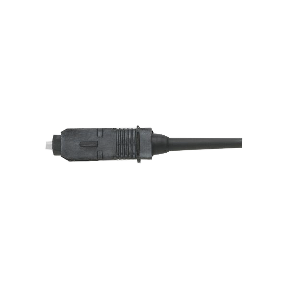 Conector de Fibra Óptica pre-pulido OptiCam SC Simplex, Multimodo 50/125 OM2, Color Negro