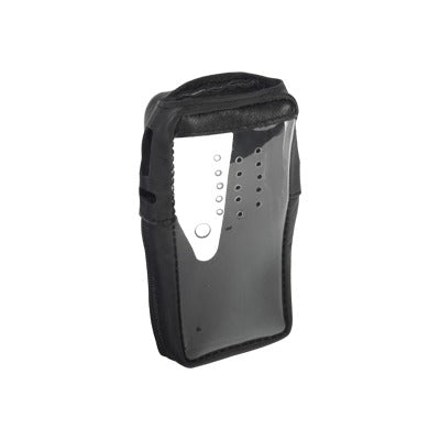 Funda de piel reforzada V1 con cubierta de plástico para radios TK-2000K, TK-3000K