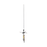 Antena Base Doble Banda, Fibra de Vidrio, VHF 144-148 MHz /UHF 440-450 MHz, 6 dB de ganancia