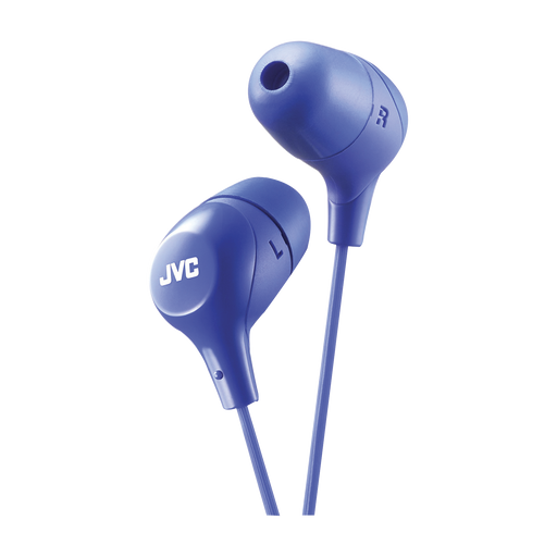 JVC HAFX38A BLUE Auriculares intrauditivos Marshmallow de alta calidad