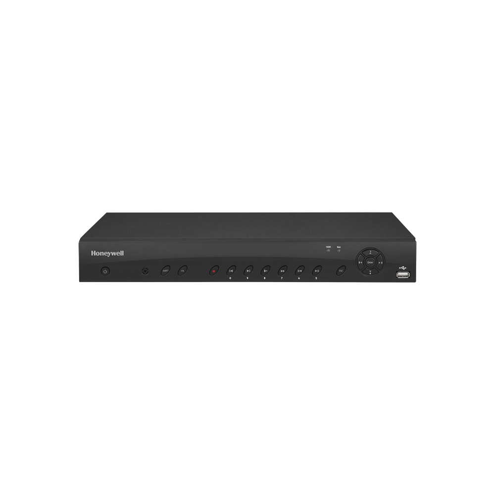 NVR Honeywell Performance Focus / 8 Canales / 8 Puertos PoE / H.265 / 4K / 4TB