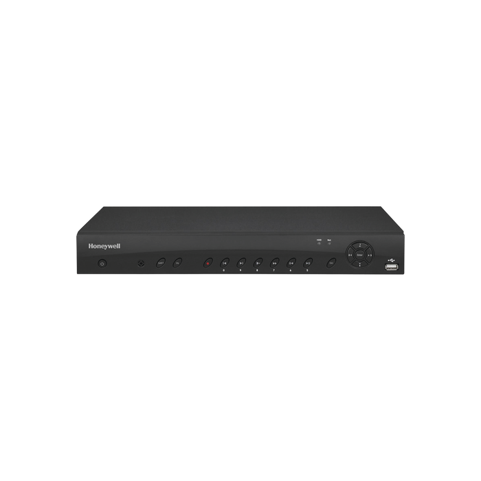 NVR Honeywell Performance Focus / 8 Canales / 8 Puertos PoE / H.265 / 4K / 4TB