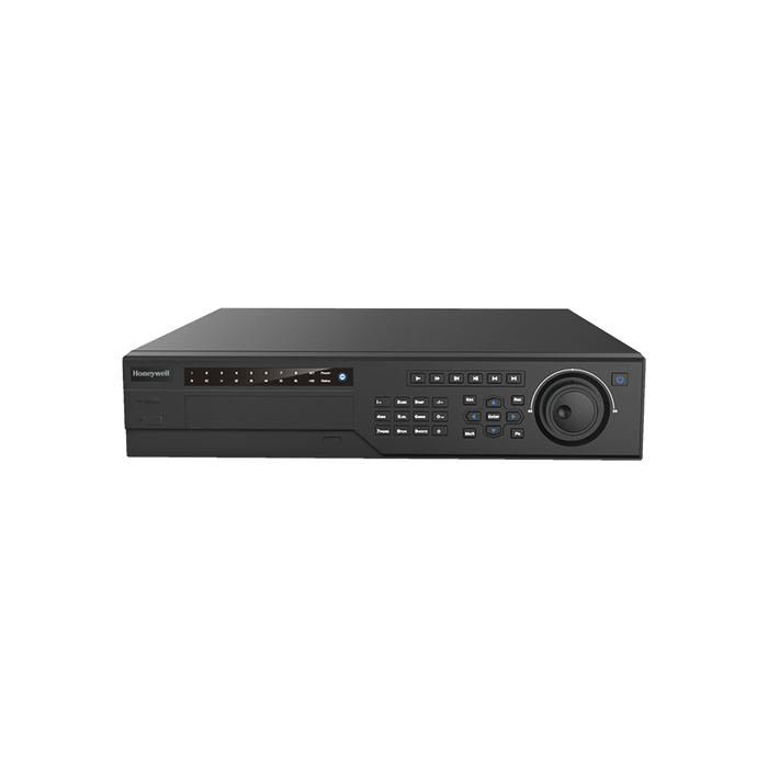 NVR Honeywell Performance Focus / 16 Canales / 16 Puertos PoE / H.265 / 4K / RAID 5/6