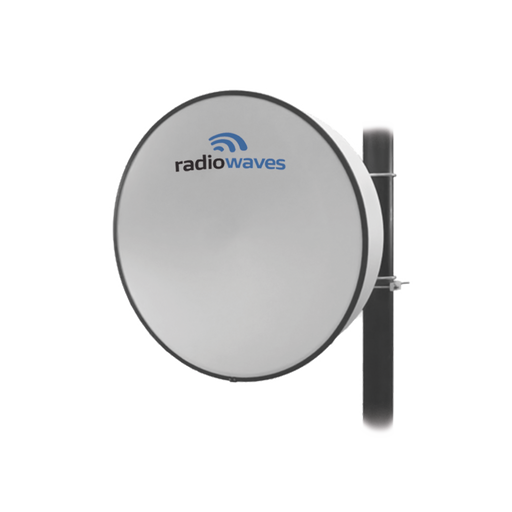 Antena direccional, Dimensiones (3 ft), 5.25 - 5.85 GHz, 2 conectores N-hembra, Ganancia de 32dBi, Radomo y montaje incluido.