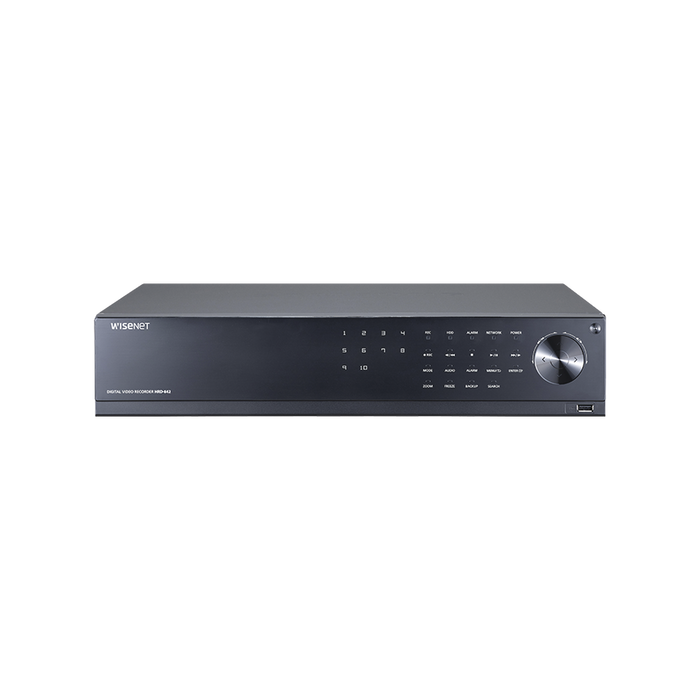 DVR 8 Canales hasta 4 Megapixel / Soporta 4 Tecnologías (AHD, TVI, CVI, CVBS) / Hasta 4HDDs / Entradas y Salidas de Audio y Alarma