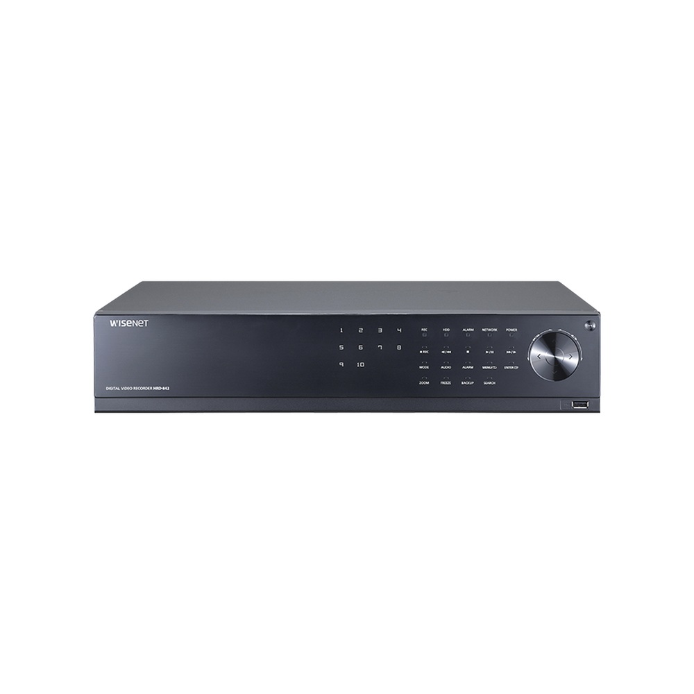 DVR 8 Canales hasta 4 Megapixel / Soporta 4 Tecnologías (AHD, TVI, CVI, CVBS) / Hasta 4HDDs / Entradas y Salidas de Audio y Alarma / Incluye 16TB