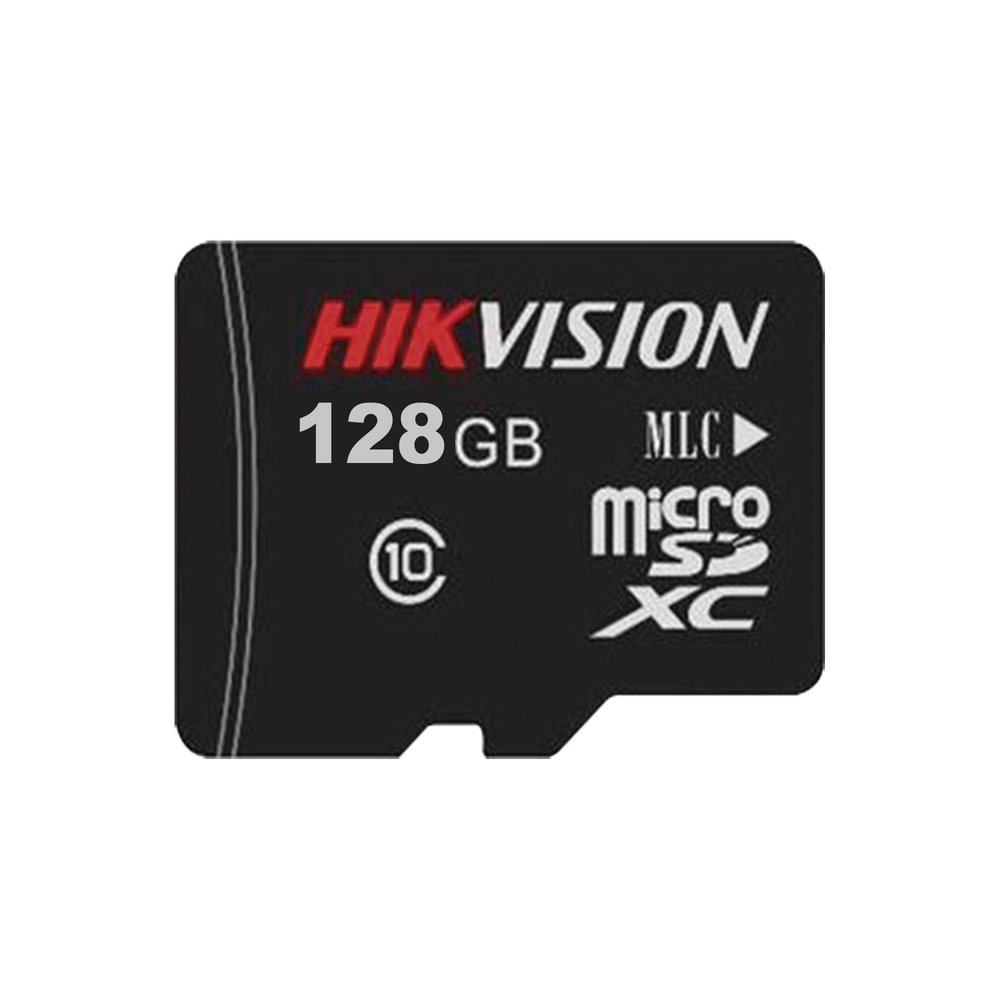 Memoria Micro SD / Clase 10 de 128 GB / Especializada Para Videovigilancia / Compatibles con cámaras HIKVISION