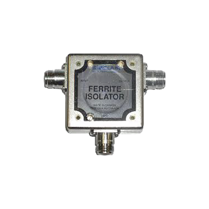 Aislador Sencillo, 132-174 MHz, 5 MHz, Carga de 30 Watt, N Hembra, 125 Watt.