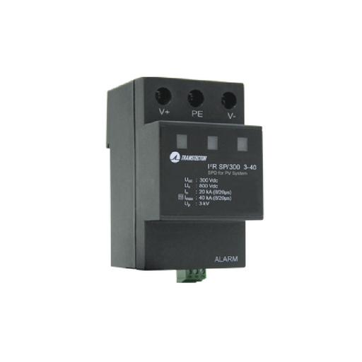 Supresor de Sobretensiones A 300 VDC Tipo 2 En Montaje DIN Rail