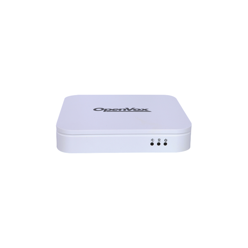 Gateway VoIP de 4 puertos FXO, 1 puerto LAN 10/100 Mbps, protocolo SIP, compatible con Grandstream y 3CX