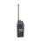 Radio digital NXDN en la banda de VHF, rango de frecuencia 136-174MHz, sumergible IP67, analógico y digital con pantalla, opera en sistemas trunking y convencional, 5W de potencia, incluye cargador, antena, bateria y clip