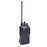 Radio portátil digital y analógico en rango de frecuencia 400-470 MHz, 16 canales, 5W de potencia de RF. batería, cargador, antena y clip incluidos.