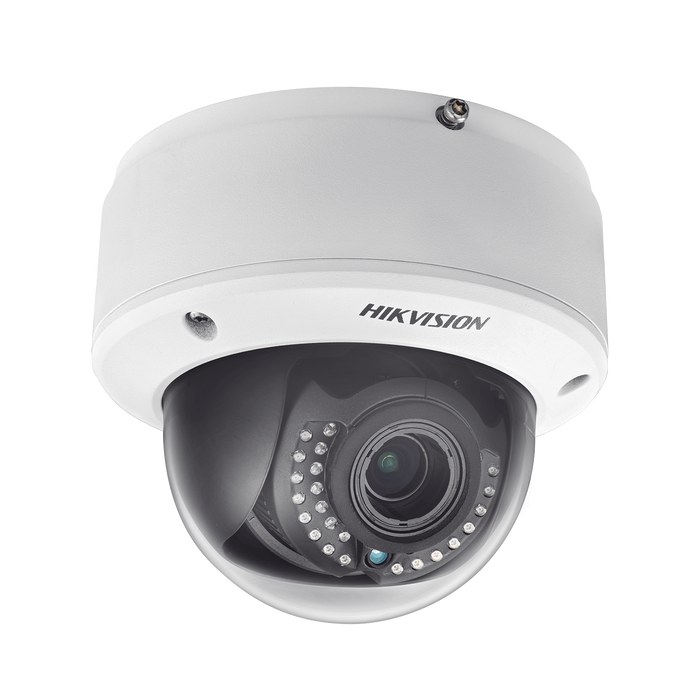 Domo IP 2 Megapixel / Heat Map / Zonas calientes / Lente Mot. 2.8 a 12 mm / 30 mts IR / WDR / PoE / HLC / EIS / Interior