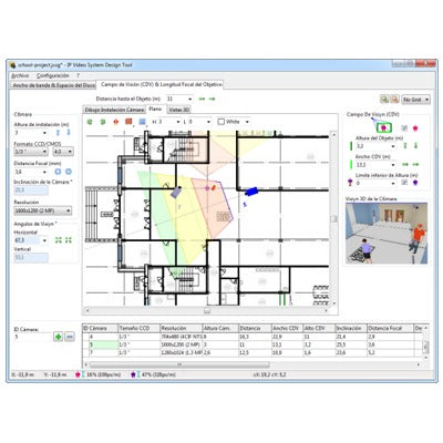 IP Video System Design Tool / Herramienta de Diseño de Sistemas de Videovigilancia