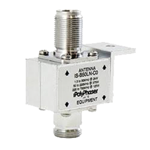 Protector Coaxial de 10MHZ a 1GHZ Con Bloqueador de DC y Conectores N Hembra