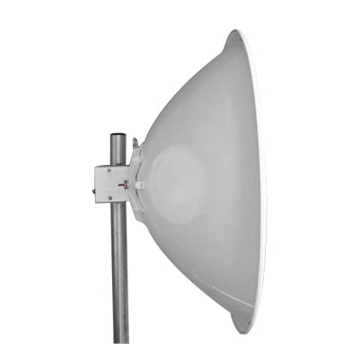 Antena parabólica 3 ft para radio B11, ganancia de 37.5 dBi conector guía de onda, 10.1-11.7 GHz, 0.9 m