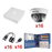 KIT TurboHD 720P / Incluye DVR 16 Canales / 16 Cámaras domo 2.8mm / transceptores / conectores / Fuente de poder profesional Heavy Duty 20A, Hasta 15Vcd para Larga Distancias