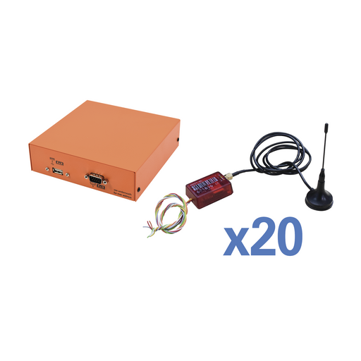 Kit para central de monitoreo, reciba eventos via TCP/IP y GPRS. Ideal para iniciar su central de alarmas.