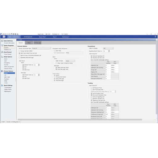 Software de Programación para radios serie NX-3000