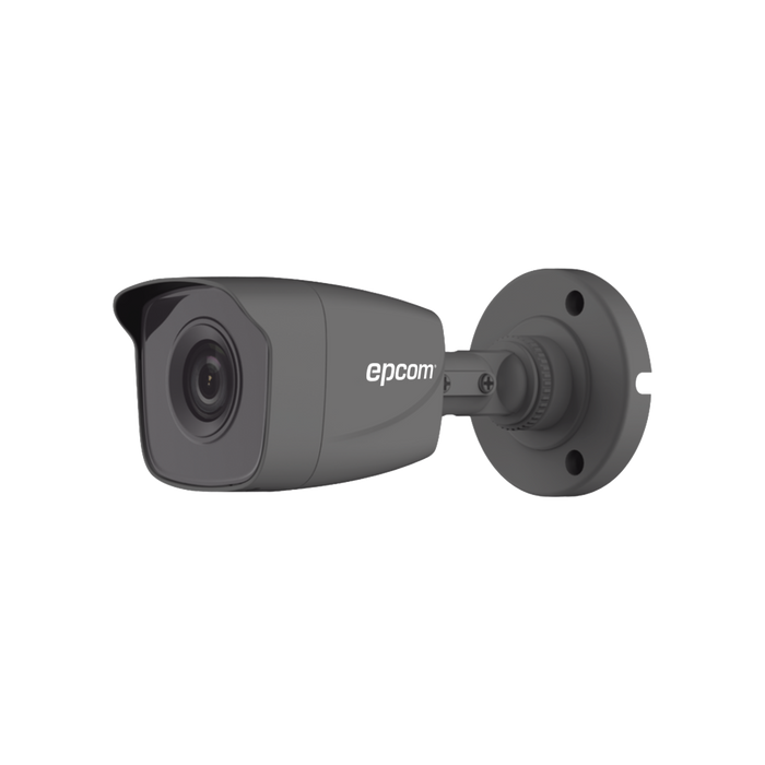 Bullet TURBOHD 720p / METÁLICA / Gran Angular 92° / Lente 2.8 mm / IR EXIR Inteligente 20 mts / Exterior IP66 / 4 Tecnologías (TVI / AHD / CVI / CVBS)