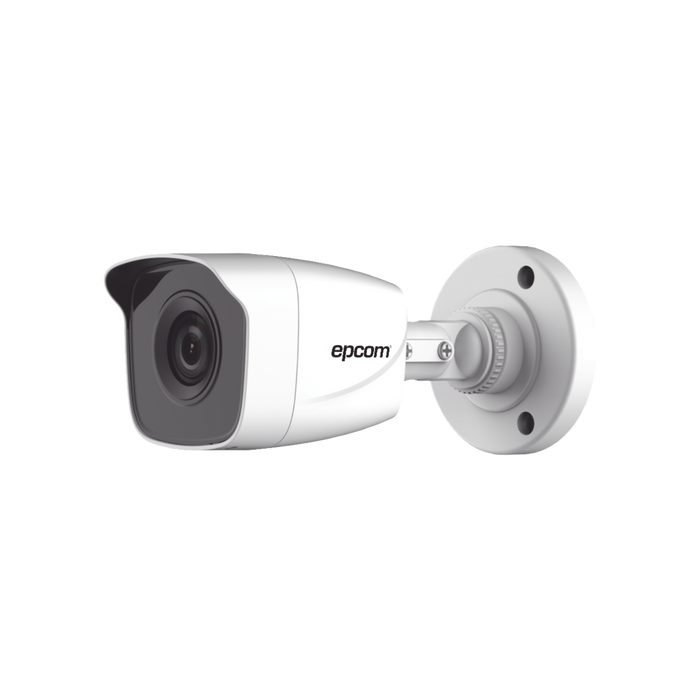 Bullet TURBOHD 720p / CLIMAS EXTREMOS / Gran Angular 92° / Lente 2.8 mm / IR EXIR Inteligente 20 mts / Exterior IP66 / 4 Tecnologías (TVI / AHD / CVI / CVBS)