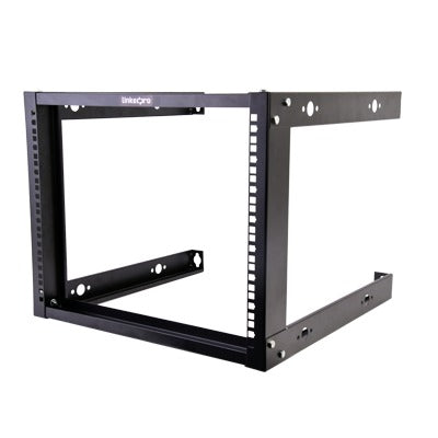 Rack Abierto de 19" para Montaje en Pared de 8 Unidades.