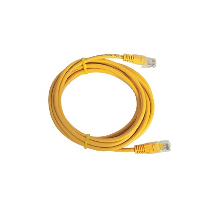 Cable de parcheo UTP Cat6 - 3.0m. - Amarillo