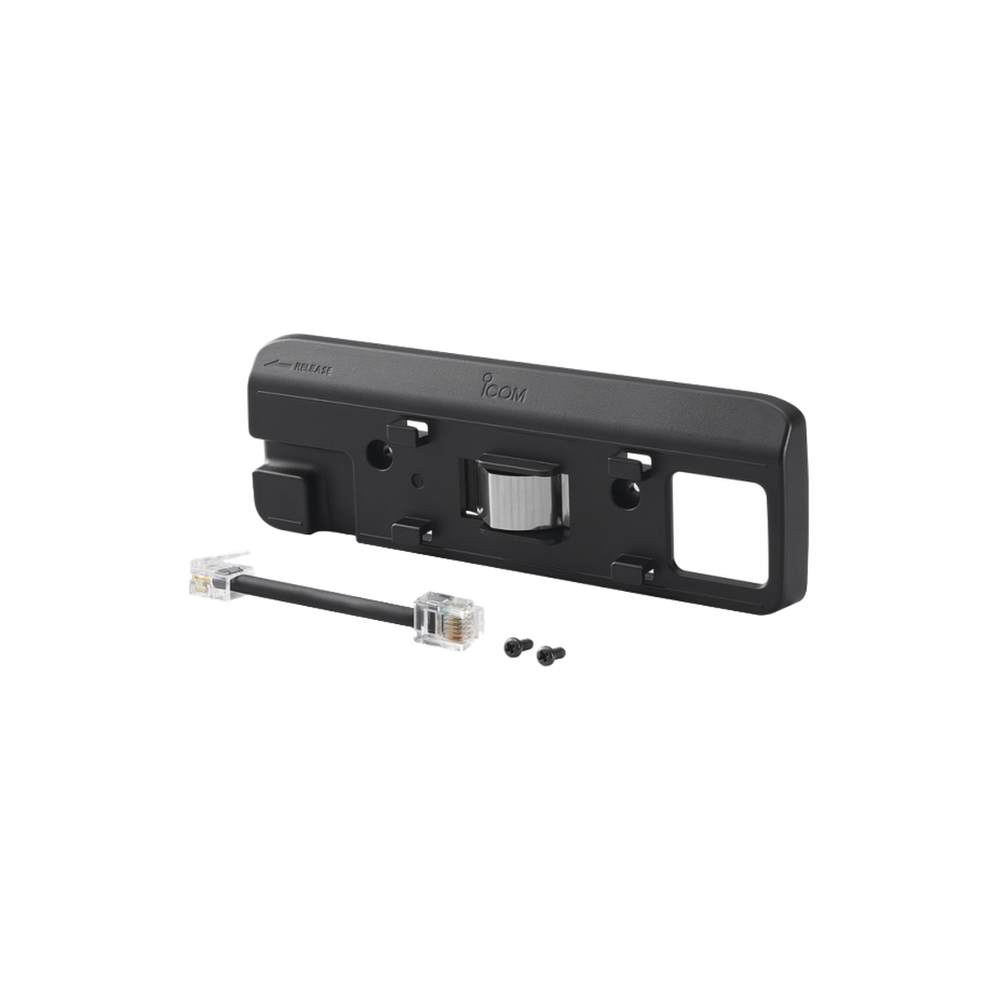 Bracket para unir el cabezal del radio IC2730A al cuerpo del radio.