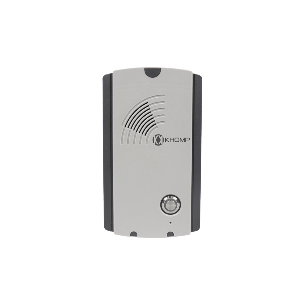 Portero (Intercom) tecnología GSM con Relevador integrado interfaz para exterior IP66 para apertura remota desde su celular