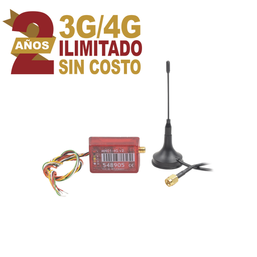 Comunicador 3G/4G Dual SIM / INCLUYE 2 AÑOS 3G/4G sin Limites / Aplicación Gratuita / Cero Configuración / Compatible Honeywell/DSC/CROW/PIMA / Listo para Automatización con IFTTT