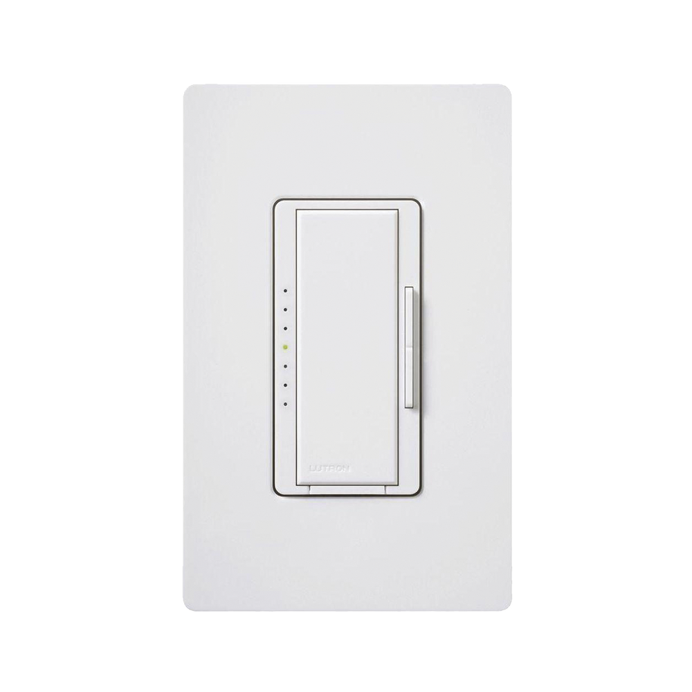 Maestro Dimmer 120V Fluor, color blanco.