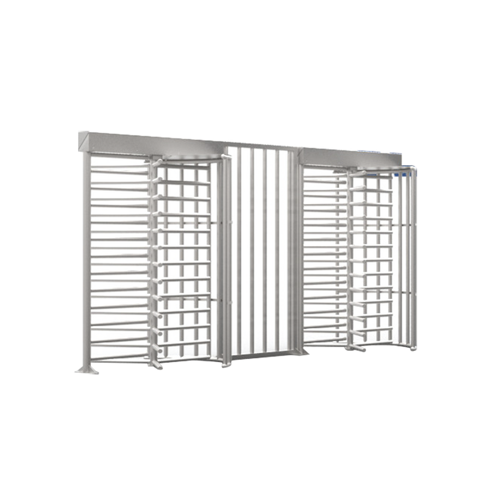 Torniquete doble de cuerpo completo, para uso en intemperie, bidireccional acabado en acero galvanizado