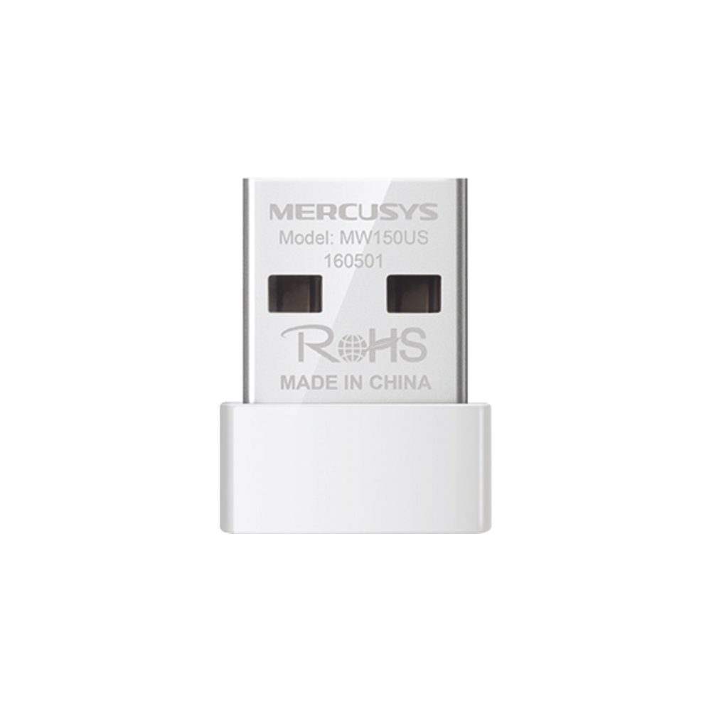 Adaptador inalámbrico N USB 2.0 de 150 Mbps 2.4 GHz con 1 antena interna