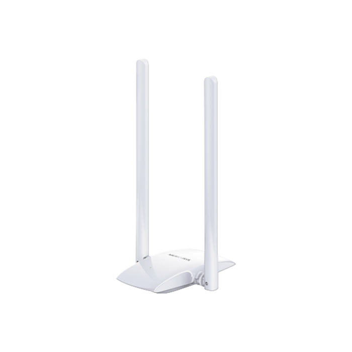 Adaptador inalámbrico N de 300 Mbps 2.4 GHz, 2 antenas externas