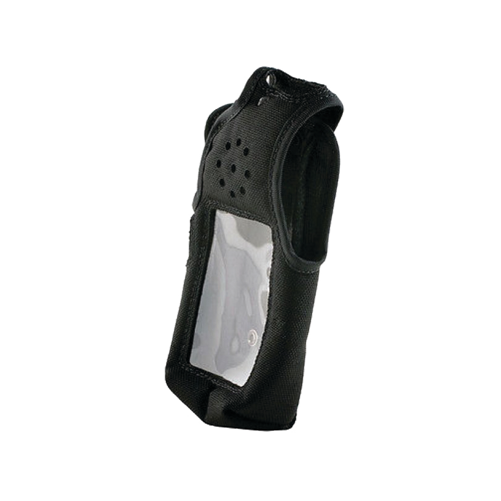 Funda de Nylon, clip metálico p/ cinto, correa-broche y visor frontal-DTMF / IC-F3161T/D, IC-F3261T/D, IC-F3360DT.